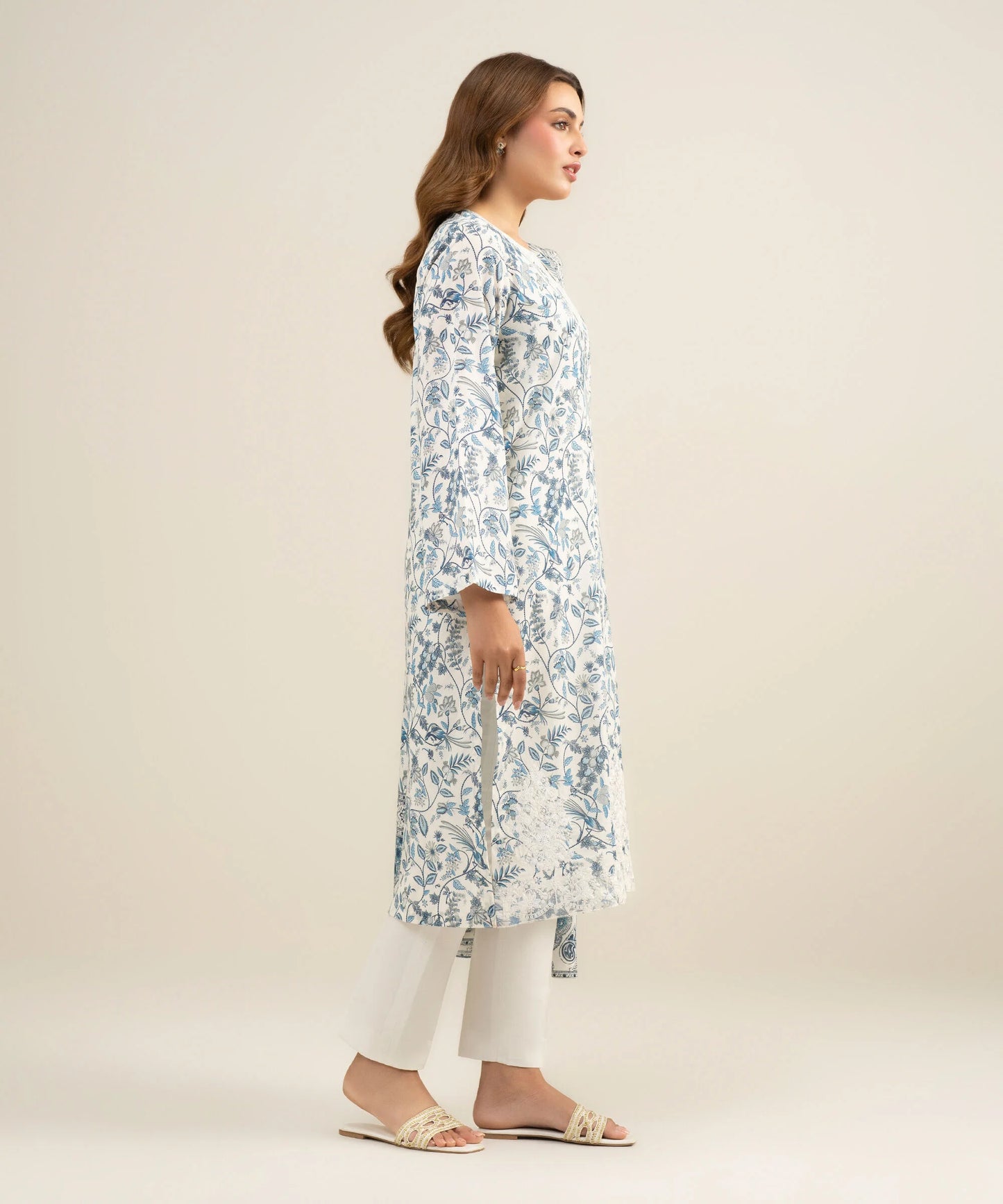 2 Piece - Embroidered Lawn Suit