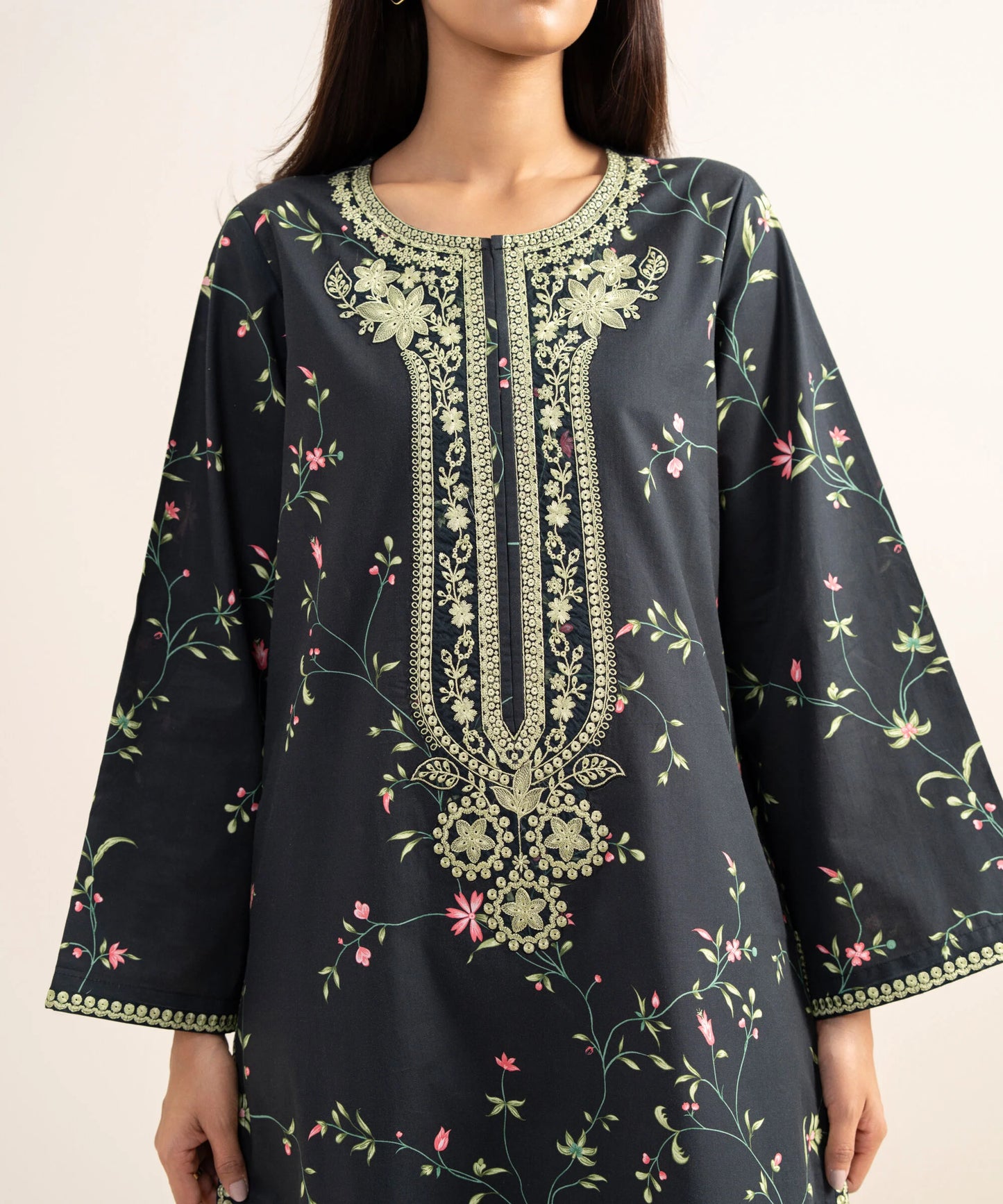 2 Piece - Embroidered Lawn Suit