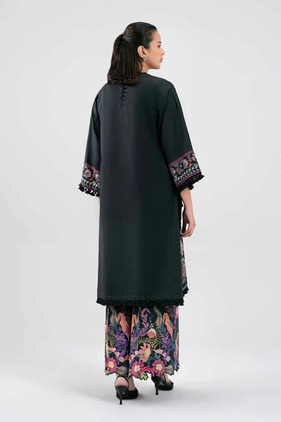 2 Piece - Digital Printed Embroidered Suit by Nishat