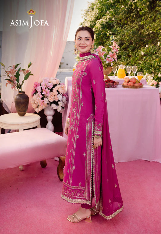 EMBROIDERED LAWN SILK 3 PCS BY ASIM JOFA