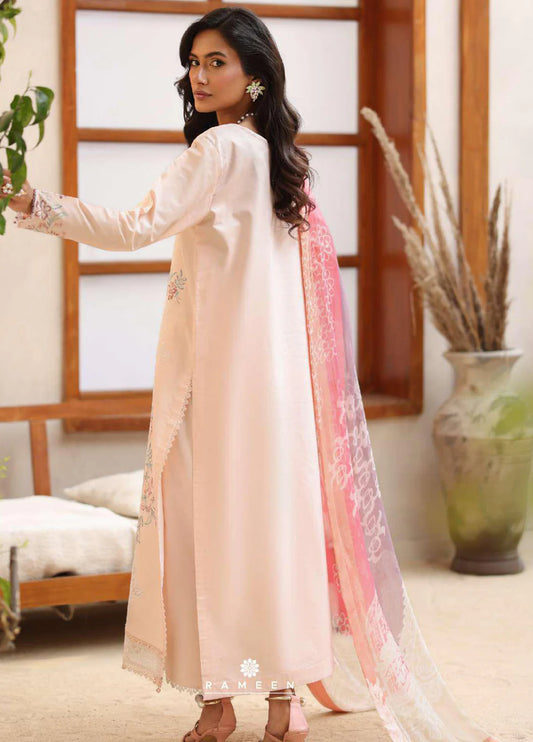 Rameen By Raaya Embroidered Lawn 3 Piece Unstitched Suit