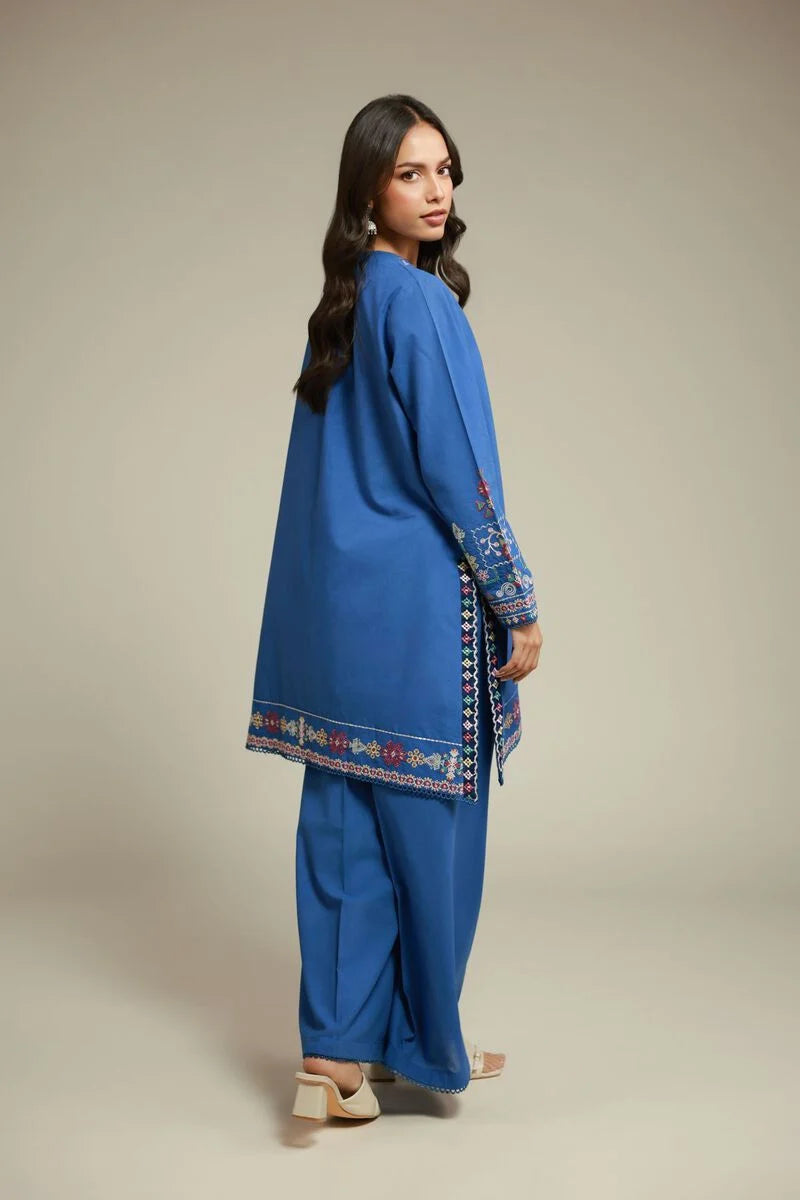 Fabrics 2 Piece Embroidered suit