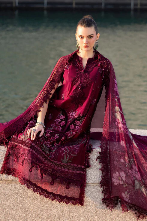Maria.B Luxury Lawn Unstitched Embroidered Suit
