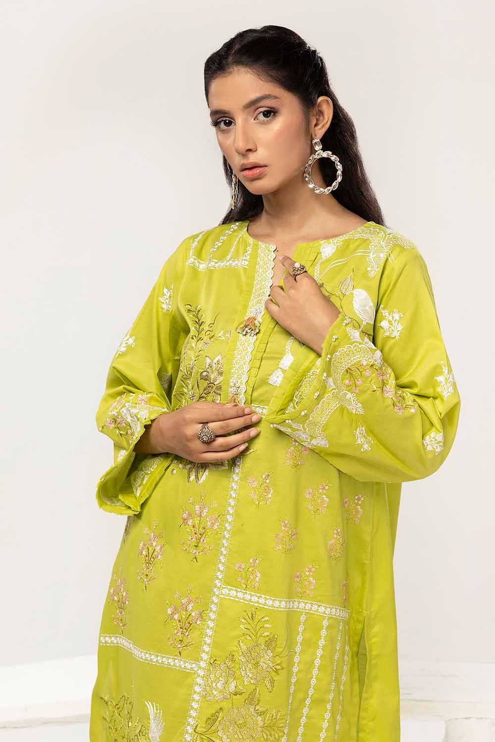 2 Piece Embroidered Lawn Suit by GULAHMED