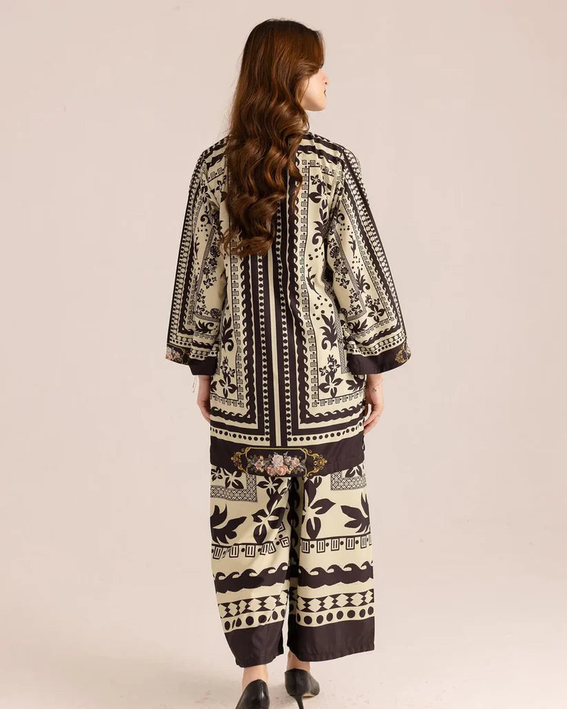 2 PC Printed lawn Suit By SS Collection