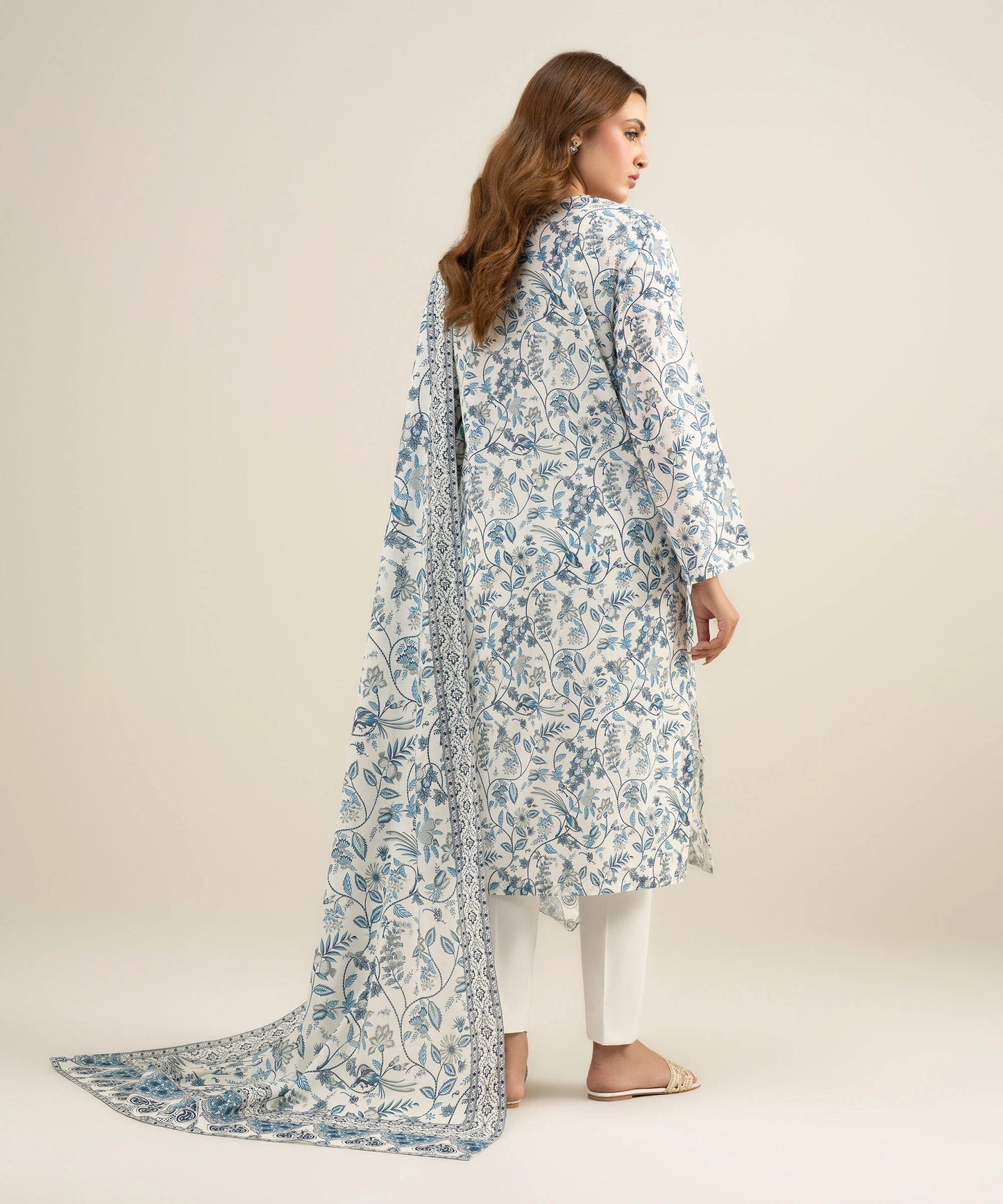 2 Piece - Embroidered Lawn Suit