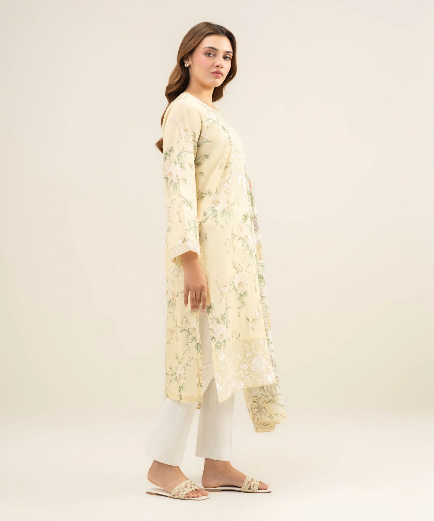 2 Piece - Embroidered Lawn Suit