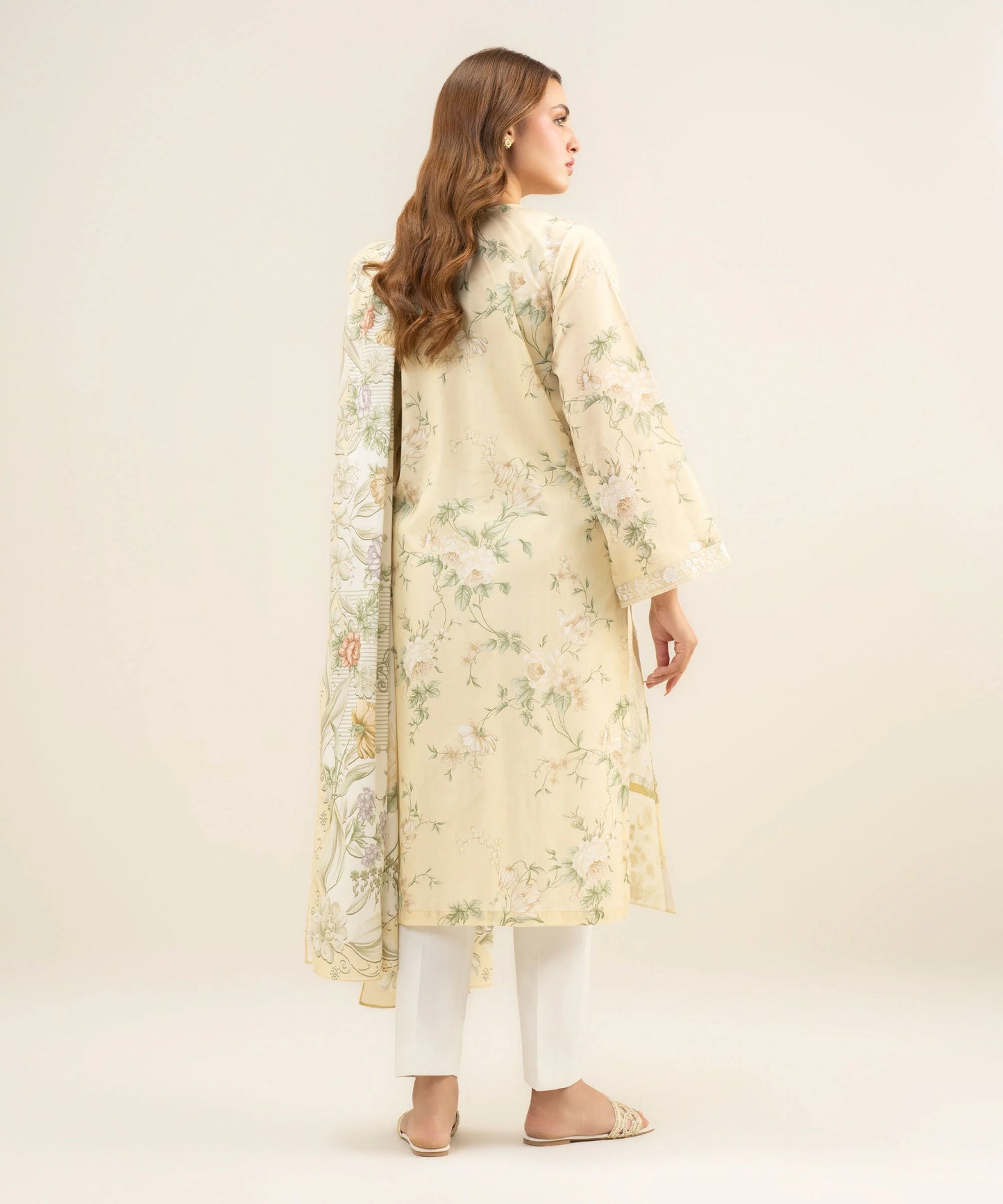 2 Piece - Embroidered Lawn Suit