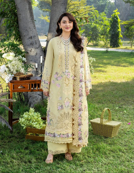 Embroidered Lawn Suit By ELAF