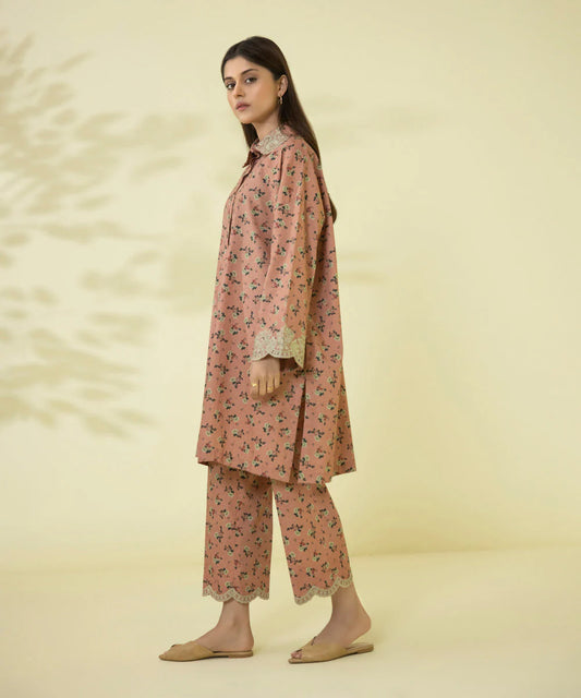 2 Piece - Embroidered Lawn Suit