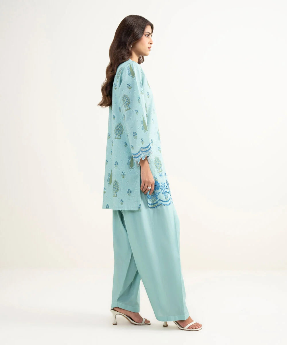 2 Piece - Embroidered Lawn Suit By Sapphire