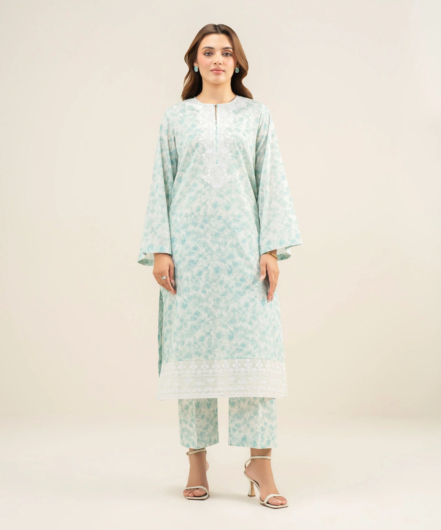 2 Piece - Embroidered Lawn Suit