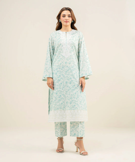2 Piece - Embroidered Lawn Suit
