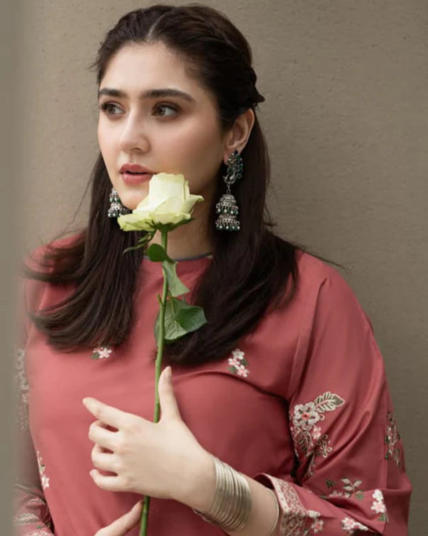 Embroidered 2 Pc Suit by SS Collection