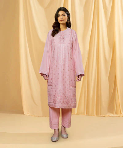 2 PIECE - EMBROIDERED LAWN SUIT