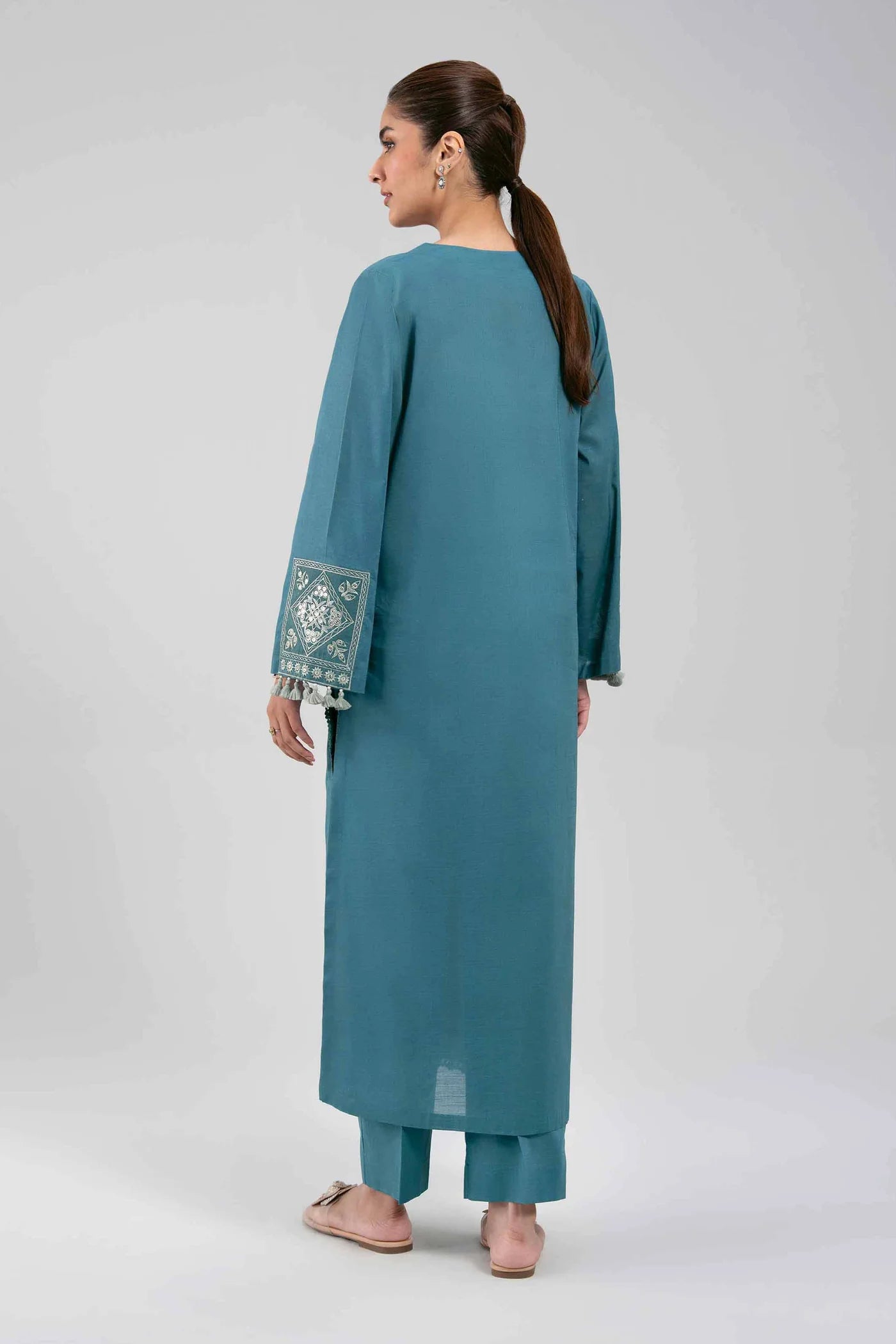 2 PIECE - EMBROIDERED LAWN SUIT