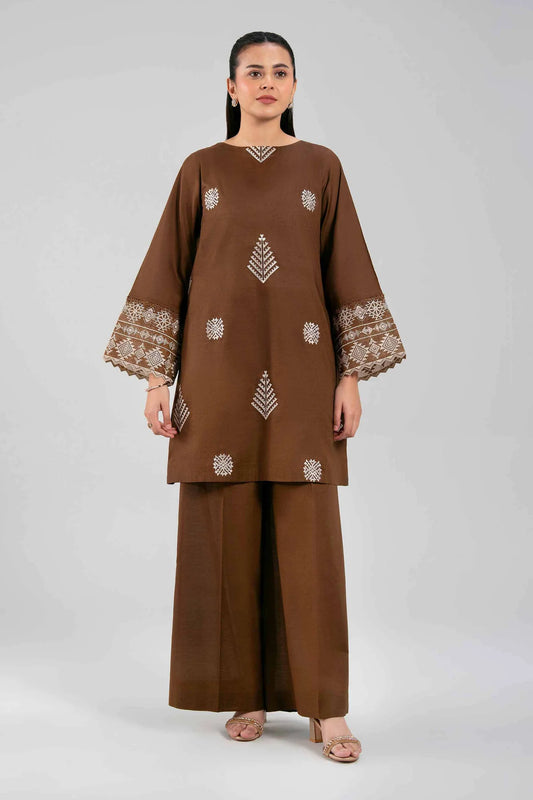 2 PIECE - EMBROIDERED LAWN SUIT