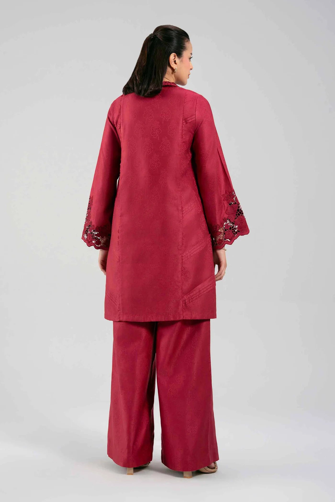 2 PIECE - EMBROIDERED LAWN SUIT