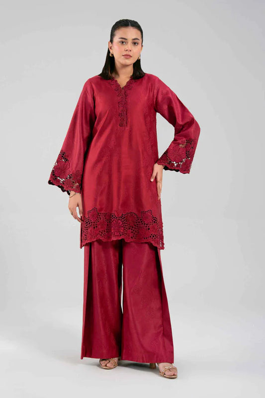 2 PIECE - EMBROIDERED LAWN SUIT