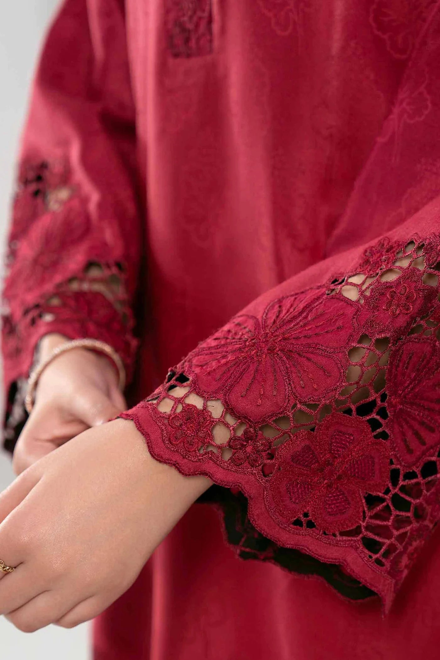 2 PIECE - EMBROIDERED LAWN SUIT