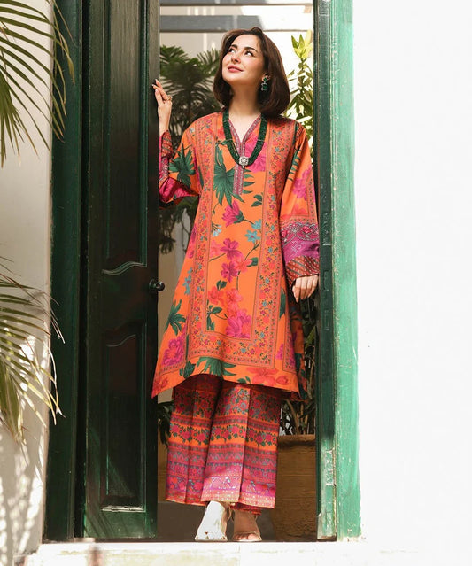 2 Piece Printed Suit by AYZALZ