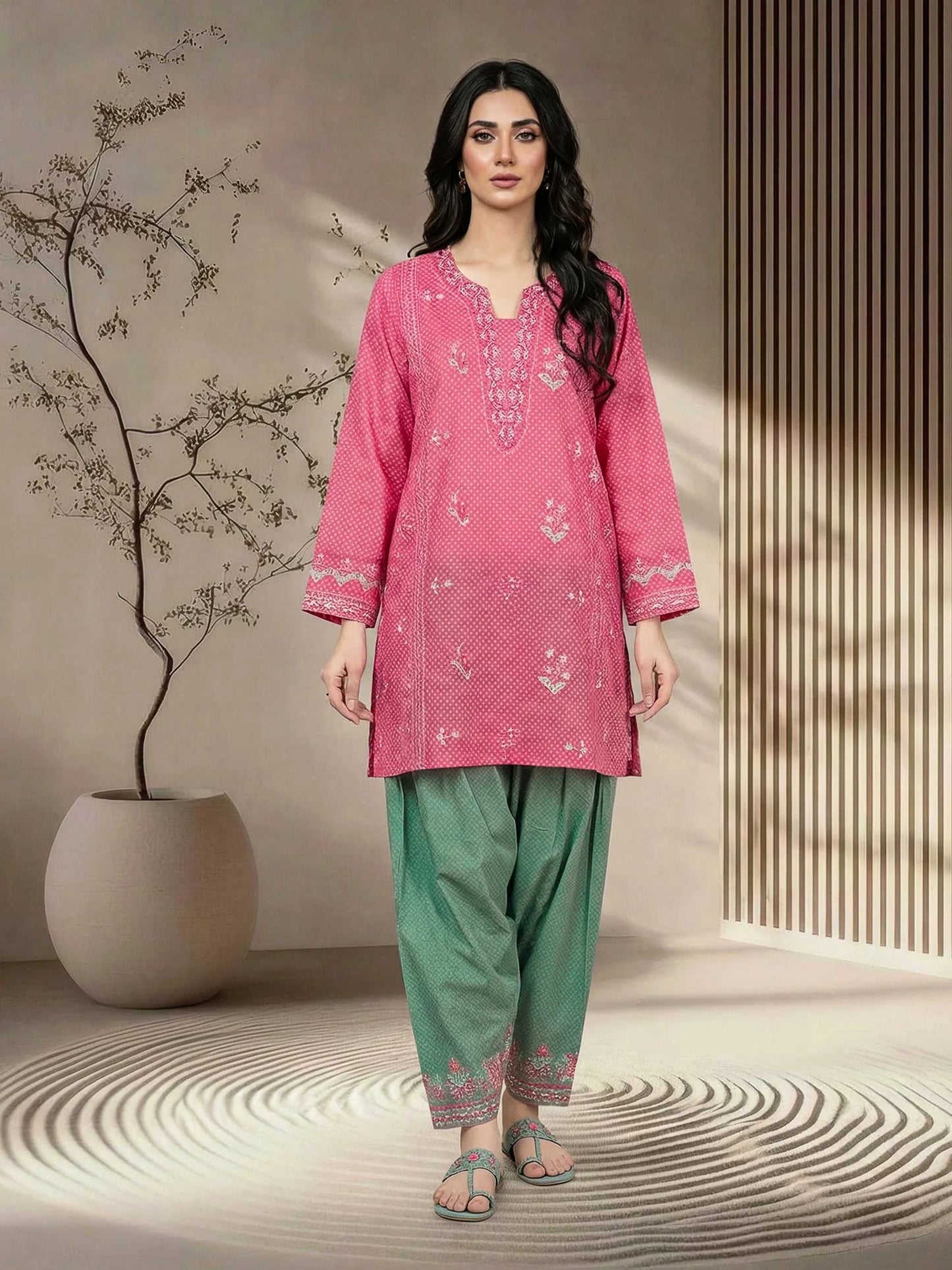 2 Piece Lawn Suit- Embroidered by LIMELIGHT