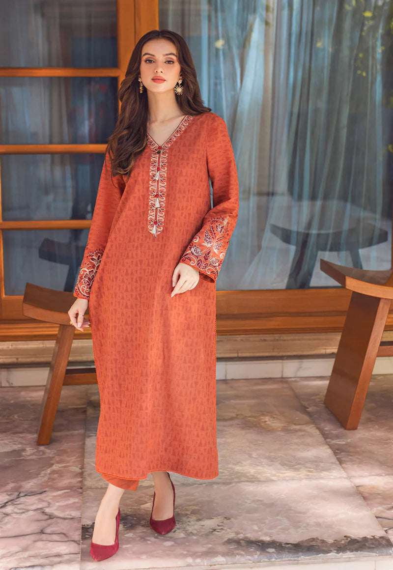 Asim Jofa Essential Embroidered Unstitched 2 Piece Suit
