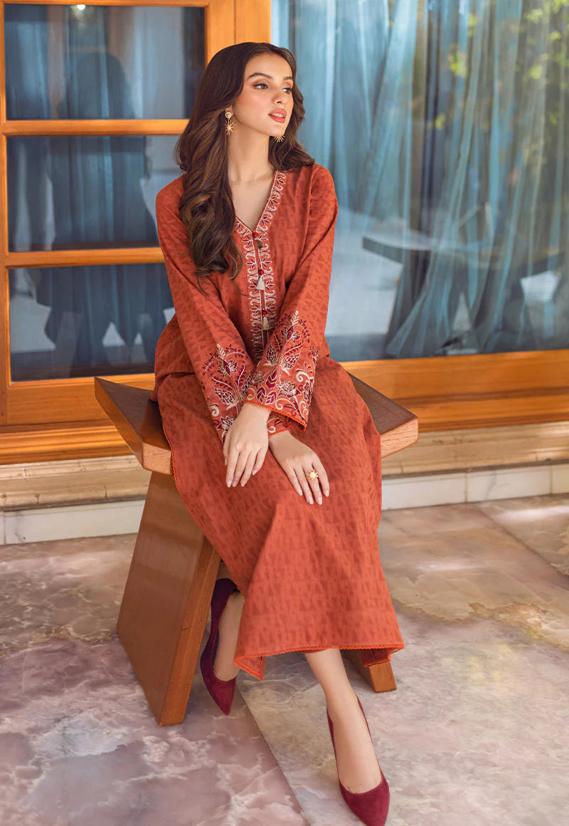 Asim Jofa Essential Embroidered Unstitched 2 Piece Suit