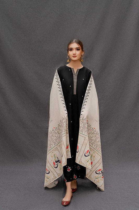 Unstitched | Embroidered Lawn 3 Piece