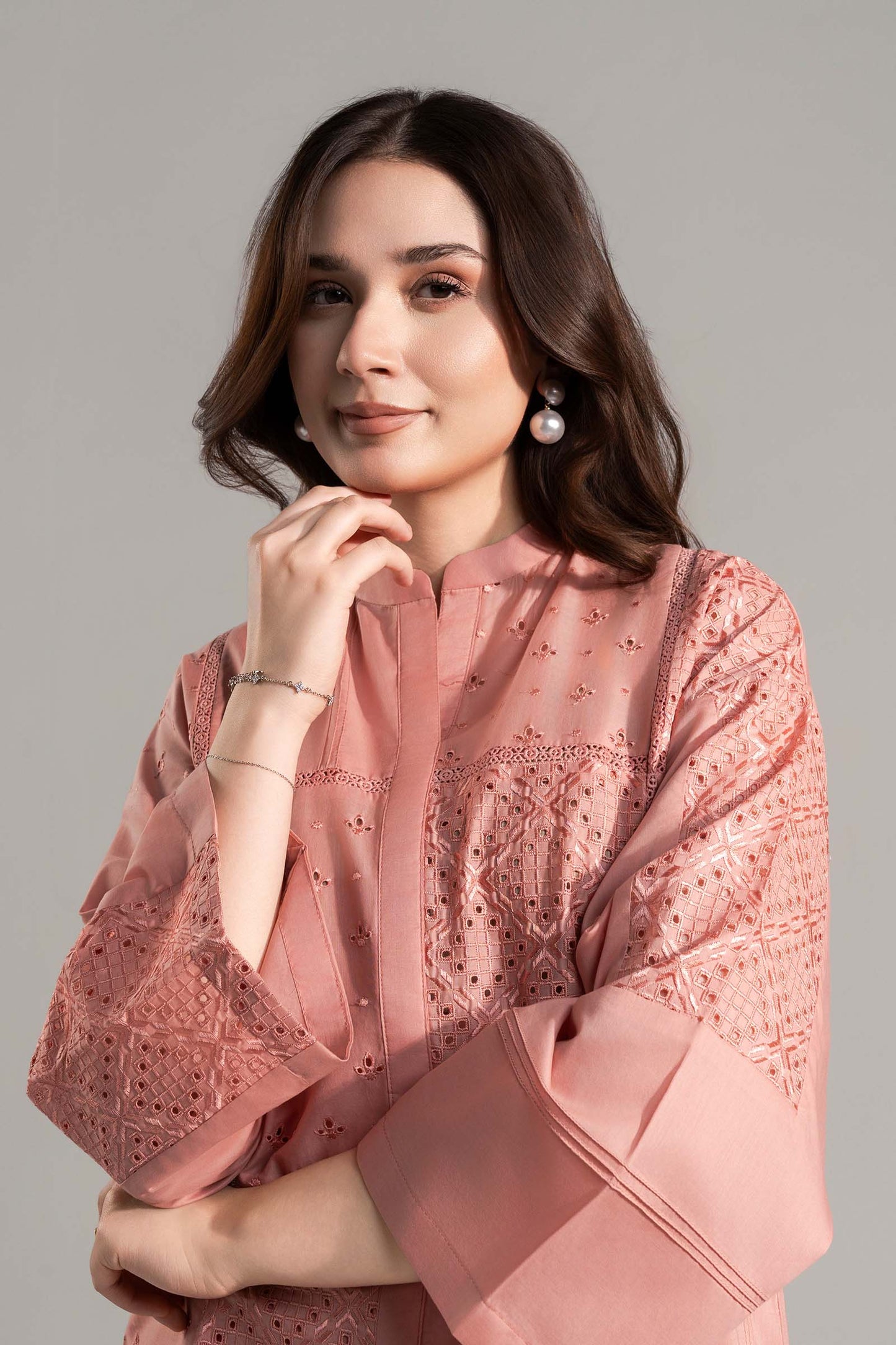 Embroidered 2 piece lawn suit by MARIA.B