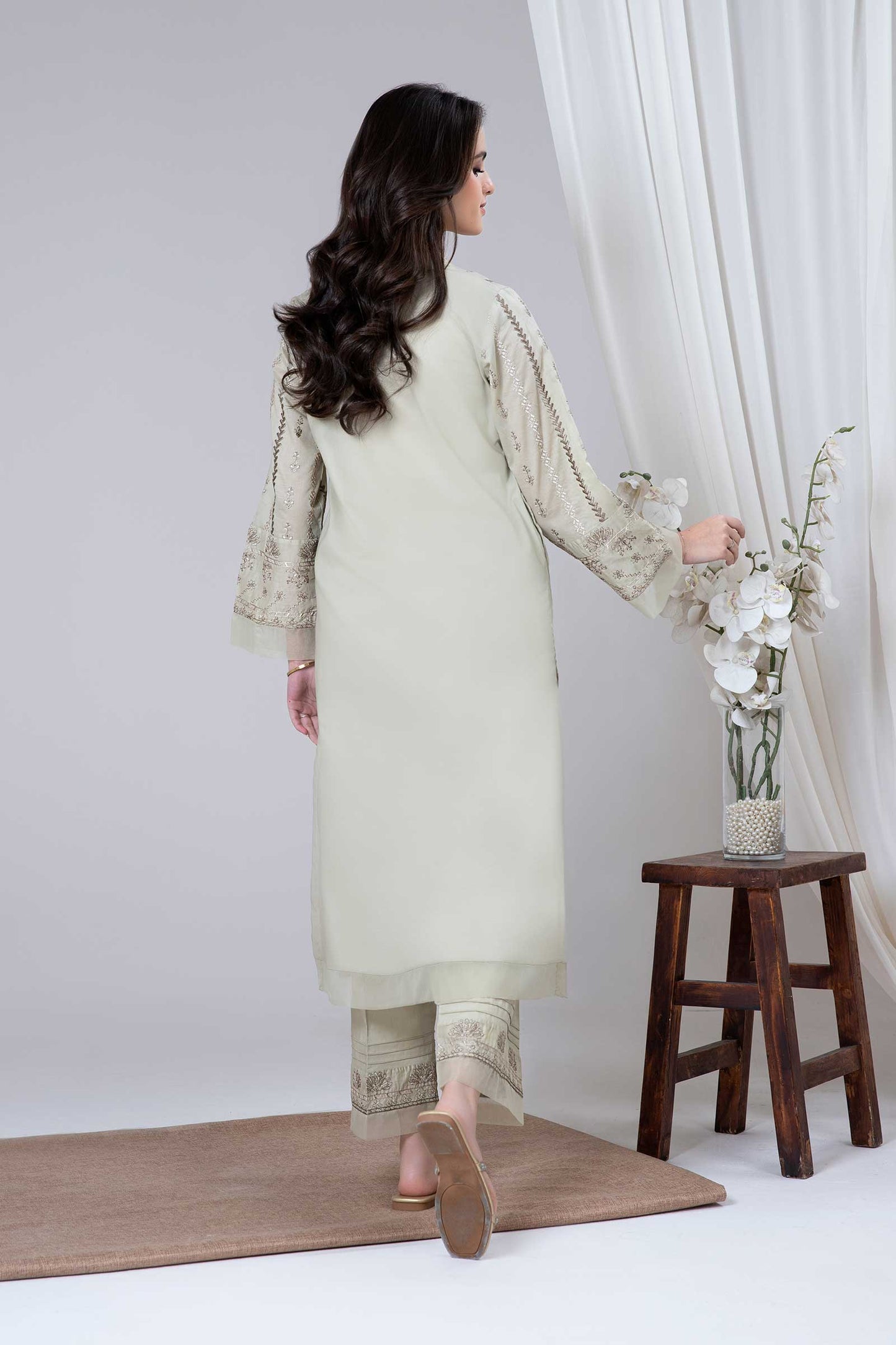 2 Piece Embroidered Lawn Suit by MARIA.B