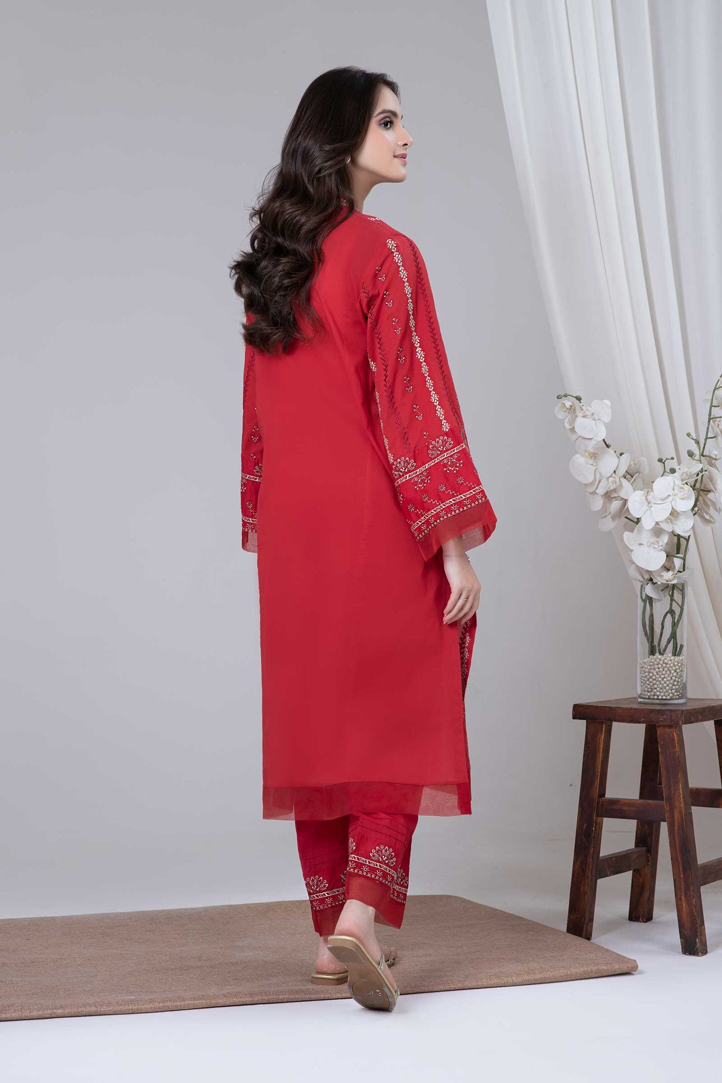 2 Piece Embroidered Lawn Suit by MARIA.B
