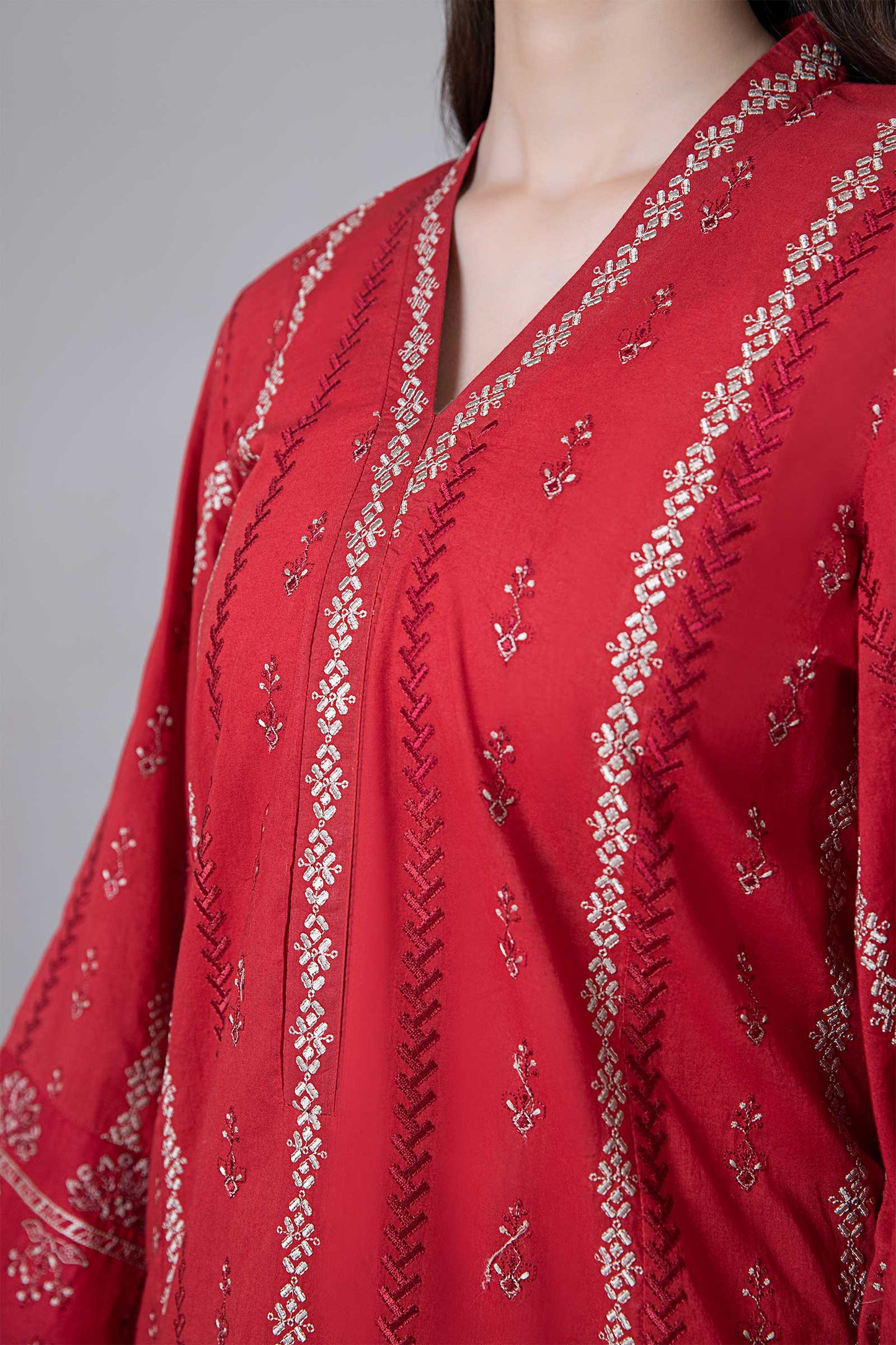 2 Piece Embroidered Lawn Suit by MARIA.B