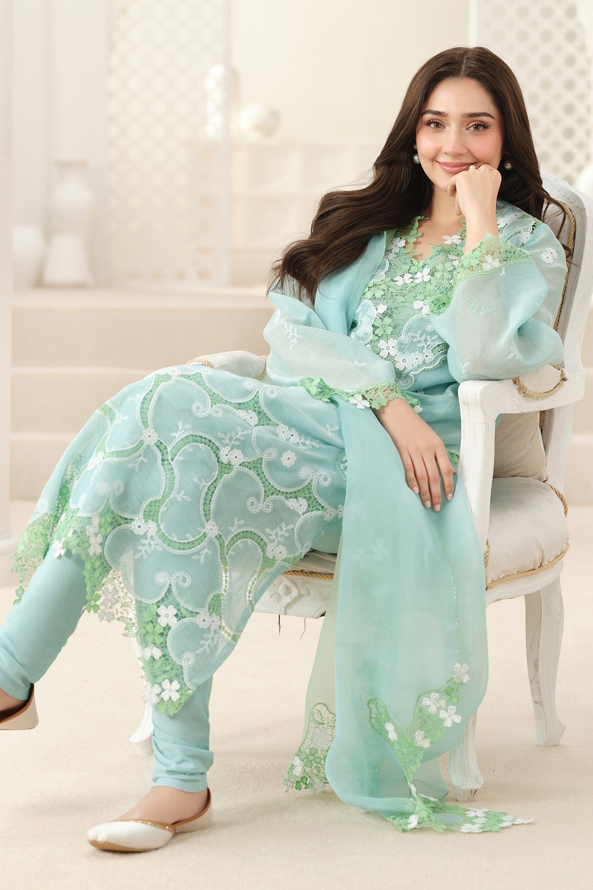 EMBROIDERED SUIT BY KASERIYA