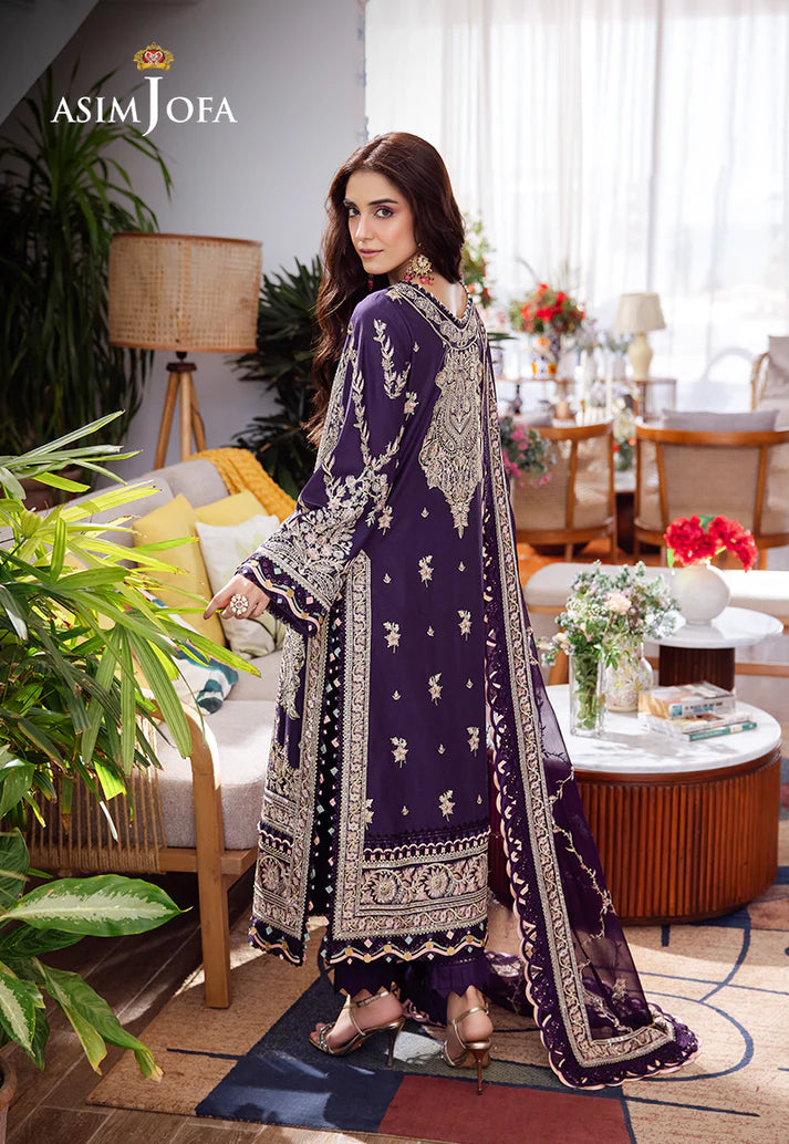 EMBROIDERED LAWN 3 PCS BY ASIM JOFA