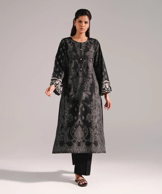 2 Piece - Unstitched Embroidered Lawn Suit By Sapphire