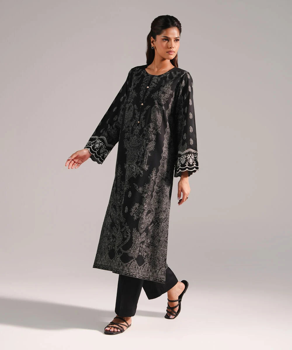 2 Piece - Unstitched Embroidered Lawn Suit By Sapphire