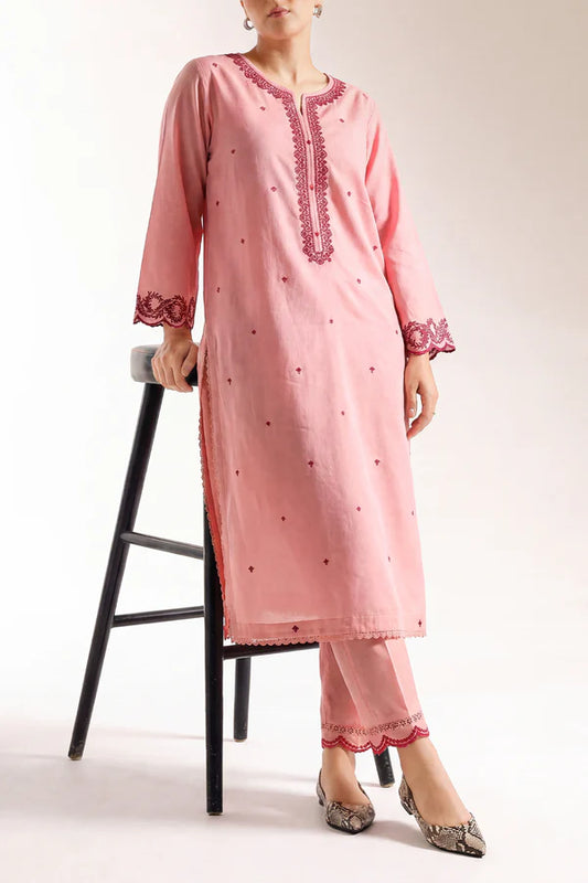 Embroidered Cotton 2 piece lawn suit