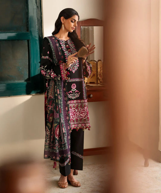 3 Piece - Embroidered Lawn Suit By Sapphire