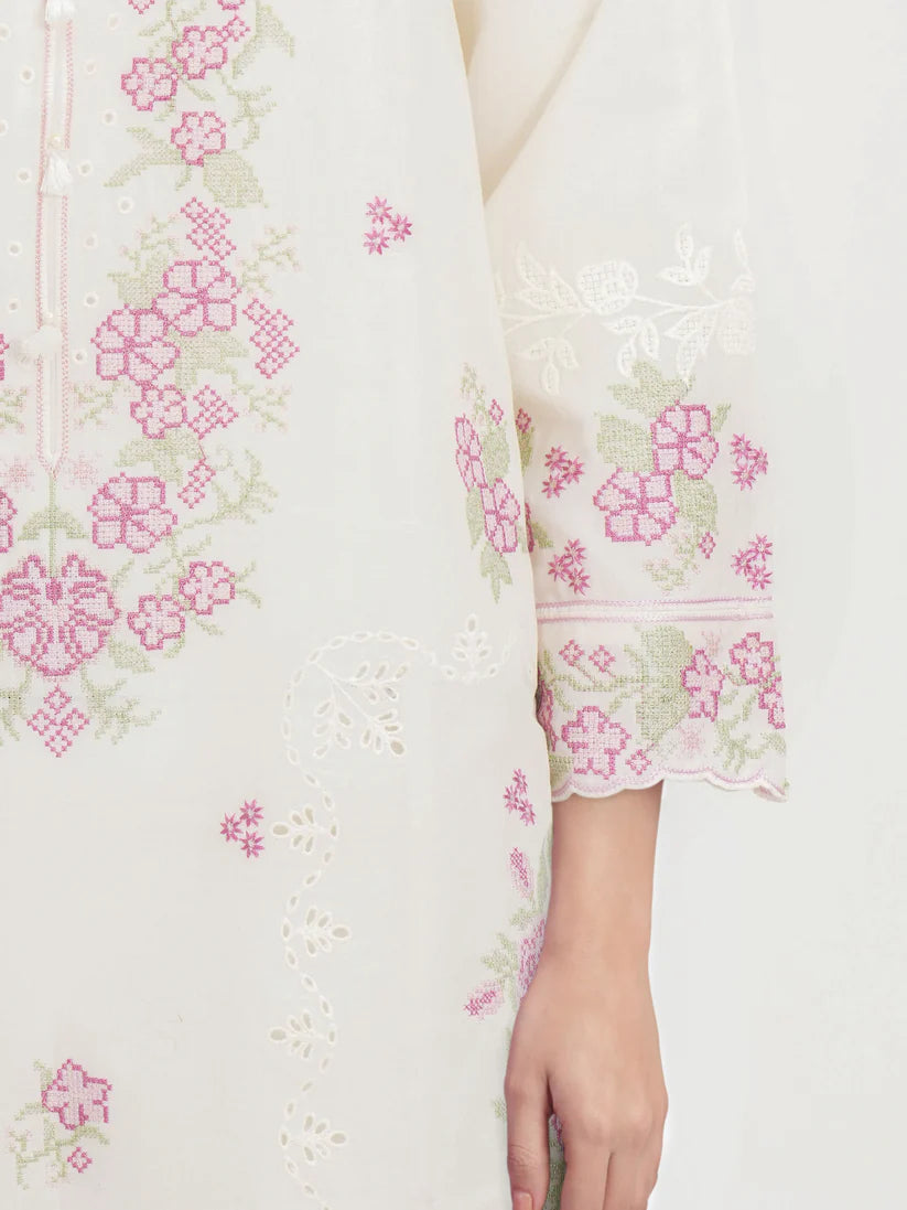 3 Piece Lawn Suit-Embroidered by Limelight