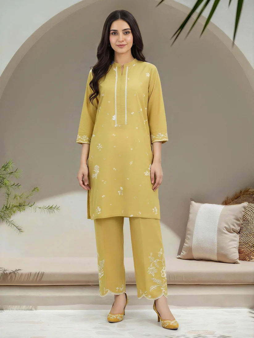 2 Piece Lawn Suit- Embroidered by Limelight