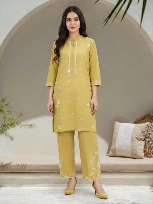 2 Piece Lawn Suit- Embroidered by Limelight