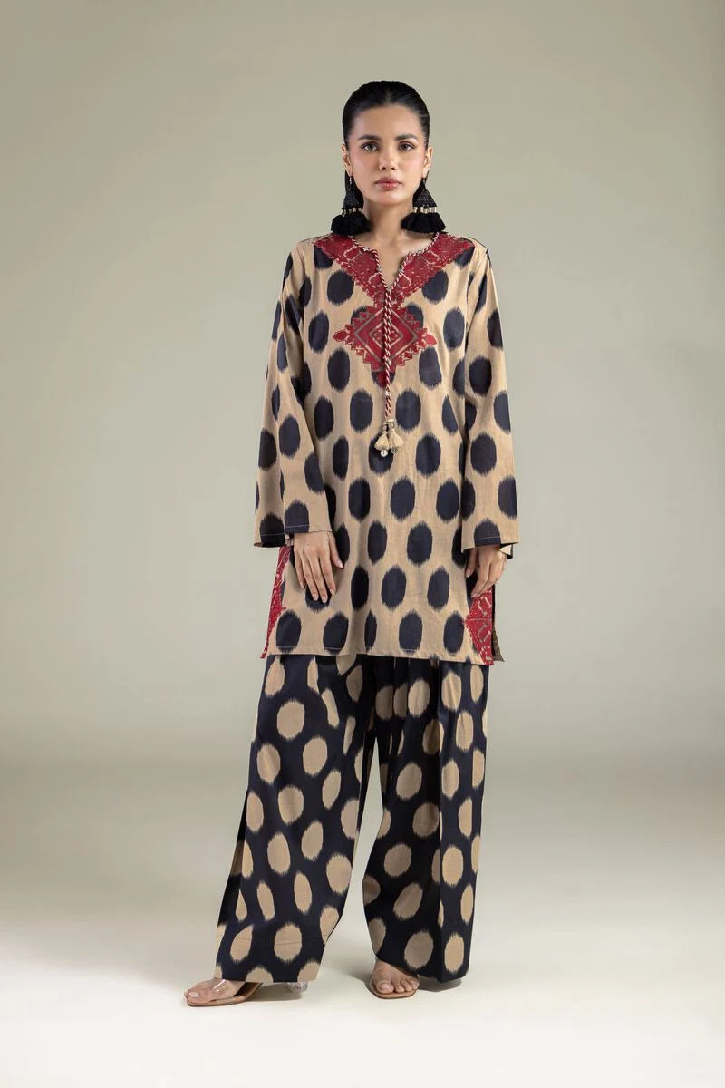 Fabrics 2 Piece Embroidered lawn by Khaddi