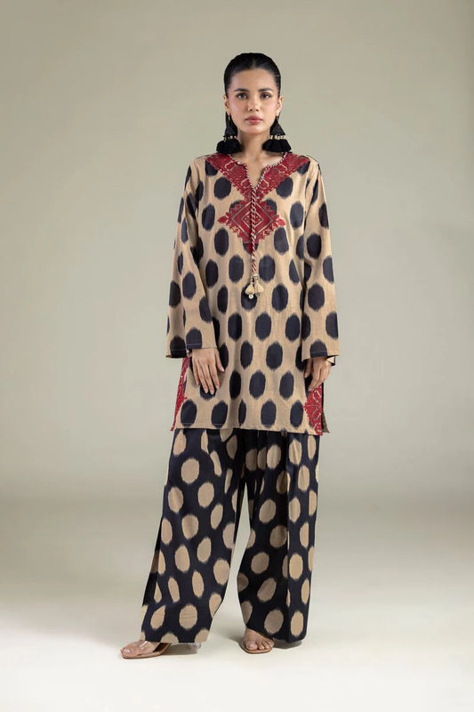 Fabrics 2 Piece Embroidered lawn by Khaddi