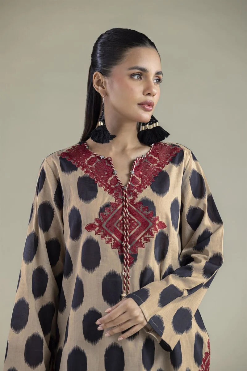 Fabrics 2 Piece Embroidered lawn by Khaddi