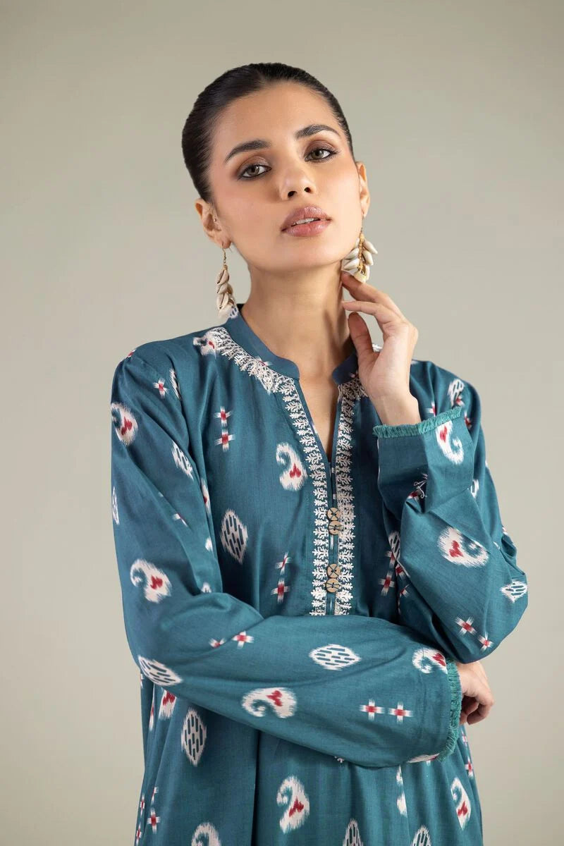 Fabrics 2 Piece Embroidered Lawn Suit By Khaddi
