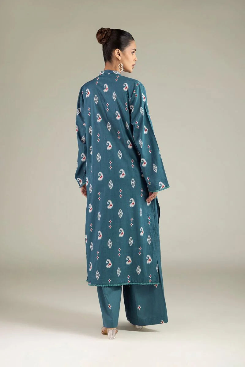 Fabrics 2 Piece Embroidered Lawn Suit By Khaddi