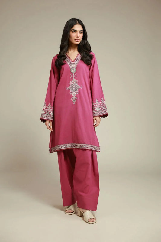 Embroidered 2Piece lawn suit