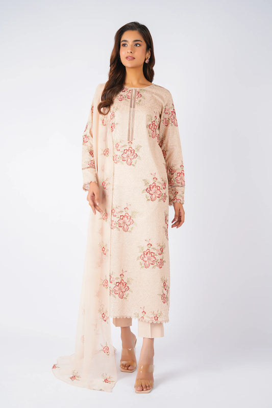 Embroidered 2 piece lawn suit