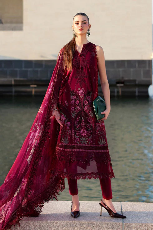 Maria.B Luxury Lawn Unstitched Embroidered Suit